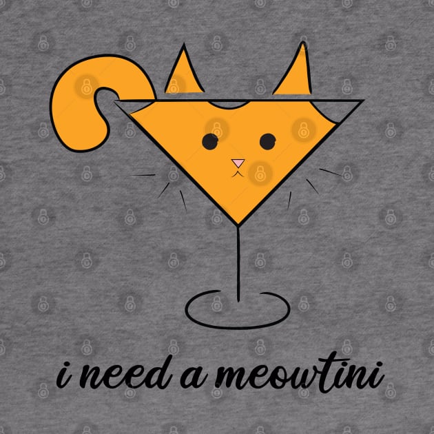 I need a Meowtini Orange Cat by bettyjane88